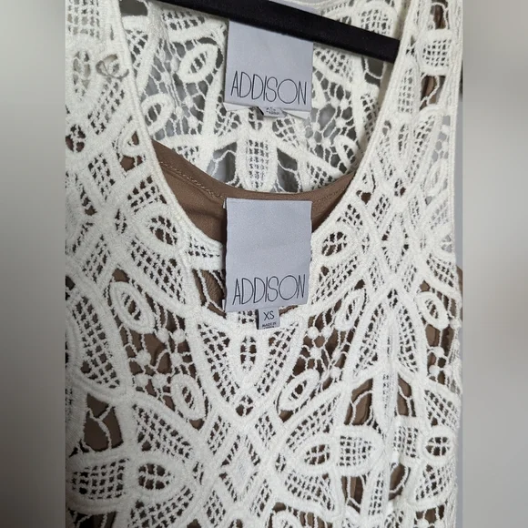 NWOT Lace Dress with Flesh color Liner - Picture 9 of 9